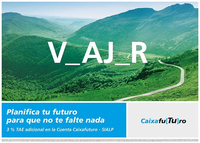 Viajar, planifica tu futuro para que no te falta nada, Planitifica tu futuro para que no falte nada, 3% TAE adicional en la cuenta Caixafuturo - SIALP, CaixafuTUro